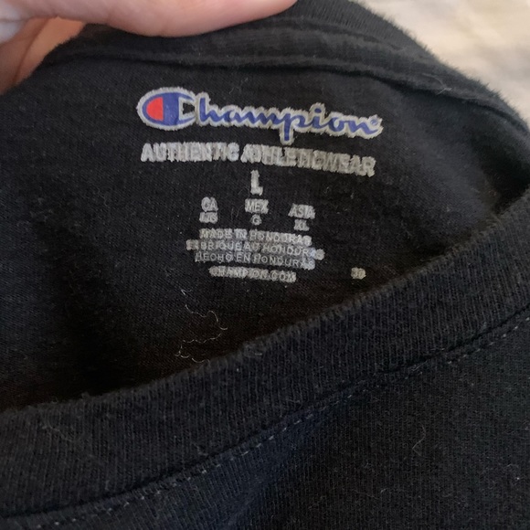 Champion long black sleeve - Picture 4 of 5